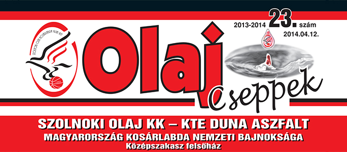 Olaj Cseppek 2013-2014 / 23. szám