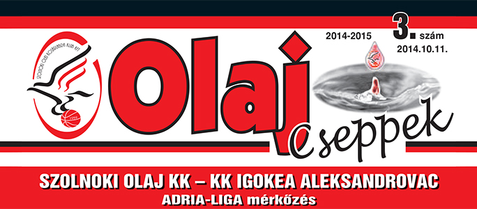 Olaj Cseppek 2014-2015 / 3. szám