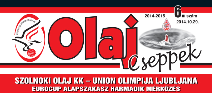 Olaj Cseppek 2014-2015 / 6. szám