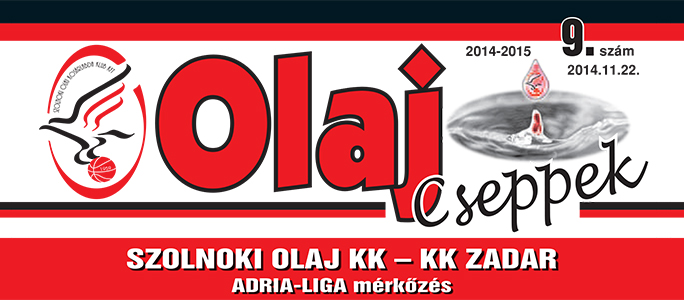 Olaj Cseppek 2014-2015 / 9. szám