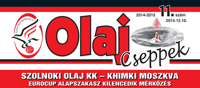 Olaj Cseppek 2014-2015 / 11. szám