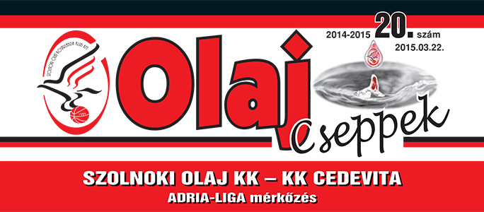 Olaj Cseppek 2014-2015 / 20. szám