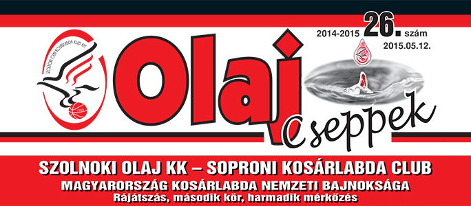 Olaj Cseppek 2014-2015 / 26. szám