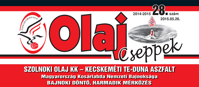 Olaj Cseppek 2014-2015 / 28. szám