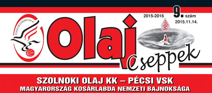 Olaj Cseppek 2015-2016 / 9. szám