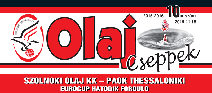 Olaj Cseppek 2015-2016 / 10. szám