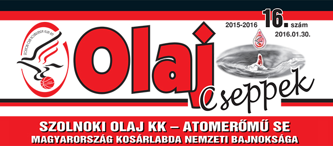 Olaj Cseppek 2015-2016 / 16. szám