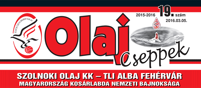 Olaj Cseppek 2015-2016 / 19. szám