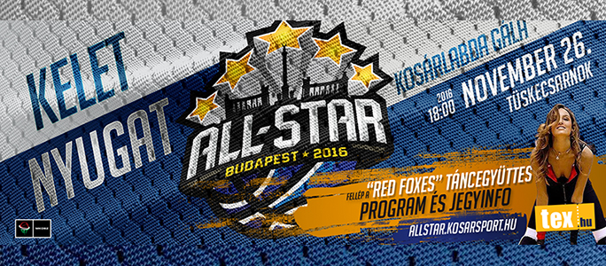 All-Star Kosárlabda Gála 2016: Már kaphatók a jegyek