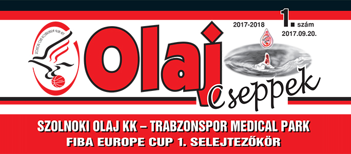 Olaj Cseppek 2017-2018 / 1. szám