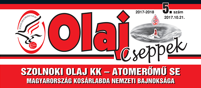 Olaj Cseppek 2017-2018 / 5. szám