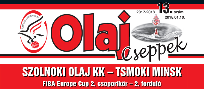 Olaj Cseppek 2017-2018 / 13. szám