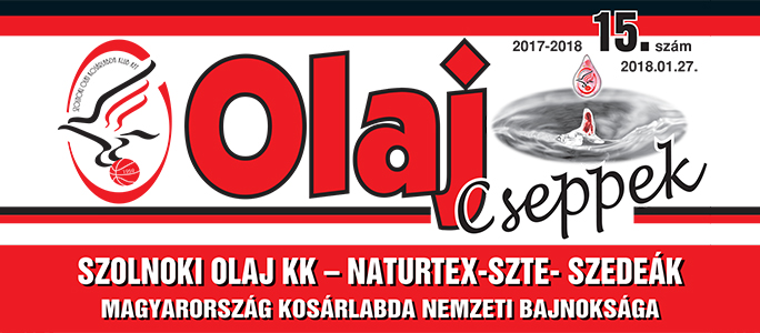 Olaj Cseppek 2017-2018 / 15. szám