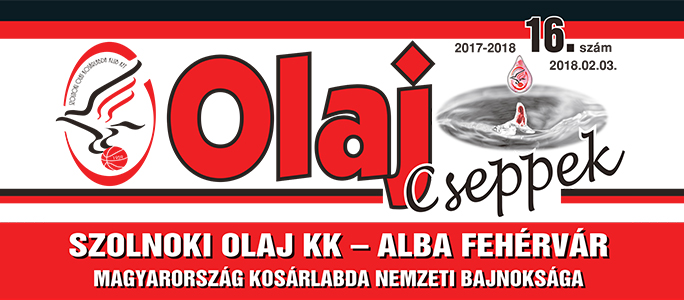 Olaj Cseppek 2017-2018 / 16. szám