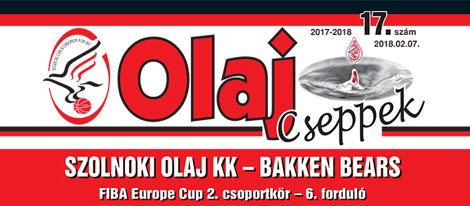 Olaj Cseppek 2017-2018 / 17. szám