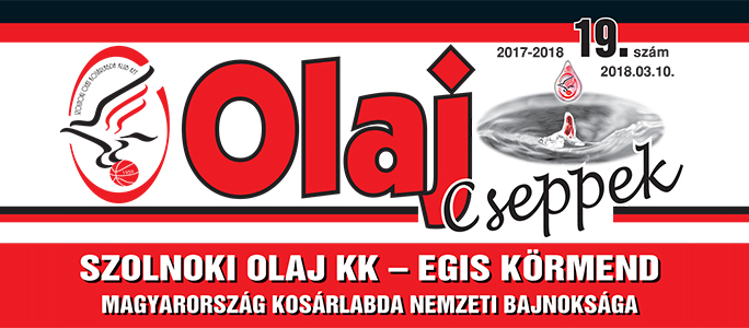Olaj Cseppek 2017-2018 / 19. szám