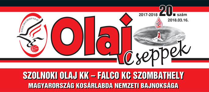 Olaj Cseppek 2017-2018 / 20. szám