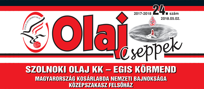 Olaj Cseppek 2017-2018 / 24. szám