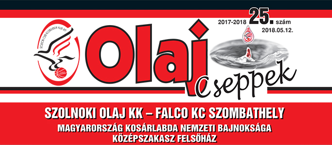 Olaj Cseppek 2017-2018 / 25. szám