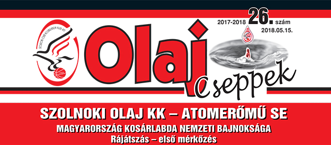 Olaj Cseppek 2017-2018 / 26. szám