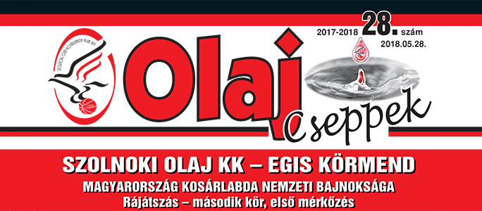 Olaj Cseppek 2017-2018 / 28. szám