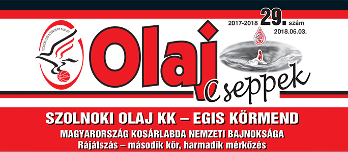 Olaj Cseppek 2017-2018 / 29. szám