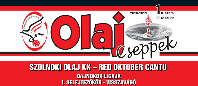 Olaj Cseppek 2018-2019 / 1. szám