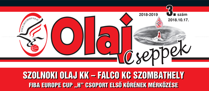 Olaj Cseppek 2018-2019 / 3. szám