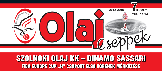 Olaj Cseppek 2018-2019 / 7. szám