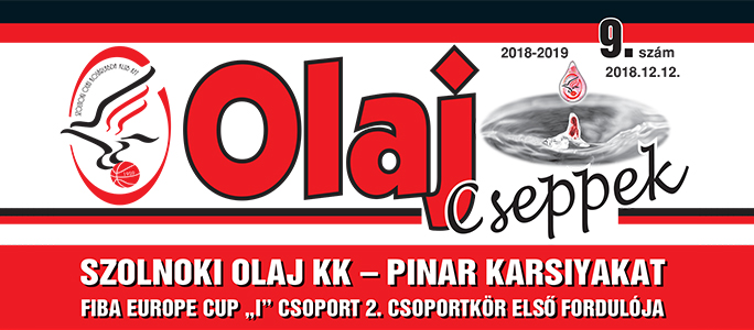 Olaj Cseppek 2018-2019 / 9. szám