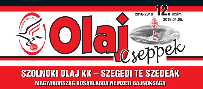 Olaj Cseppek 2018-2019 / 12. szám