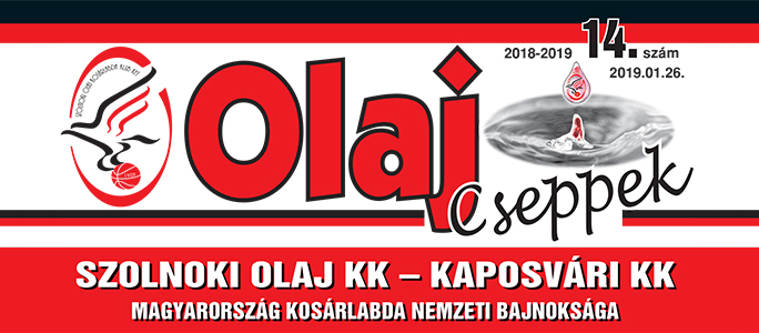 Olaj Cseppek 2018-2019 / 14. szám