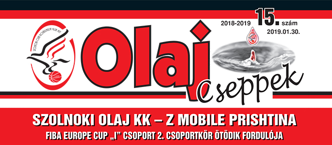 Olaj Cseppek 2018-2019 / 15. szám