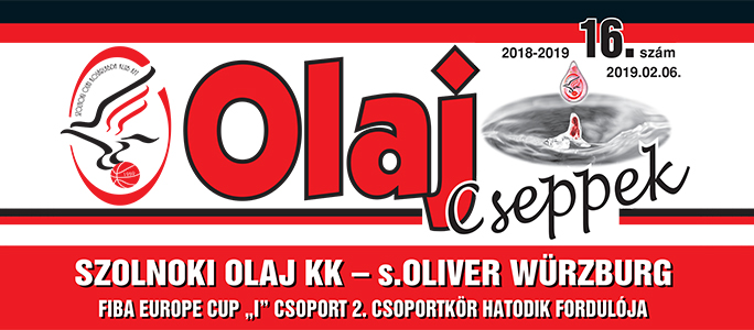 Olaj Cseppek 2018-2019 / 16. szám