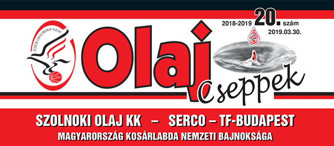 Olaj Cseppek 2018-2019 / 20. szám