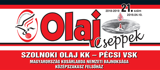 Olaj Cseppek 2018-2019 / 21. szám
