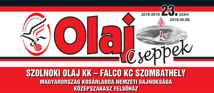 Olaj Cseppek 2018-2019 / 23. szám