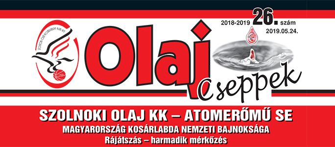 Olaj Cseppek 2018-2019 / 26. szám